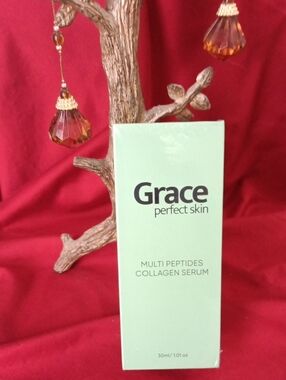 Grace Perfect Skin Multi Peptides Collagen Serum - Mint Green Box